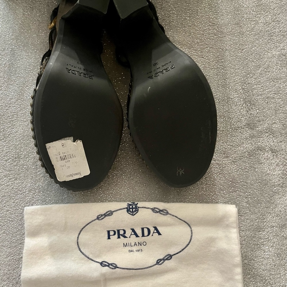 Prada Clog shoes SZ 38 - Picture 2 of 10